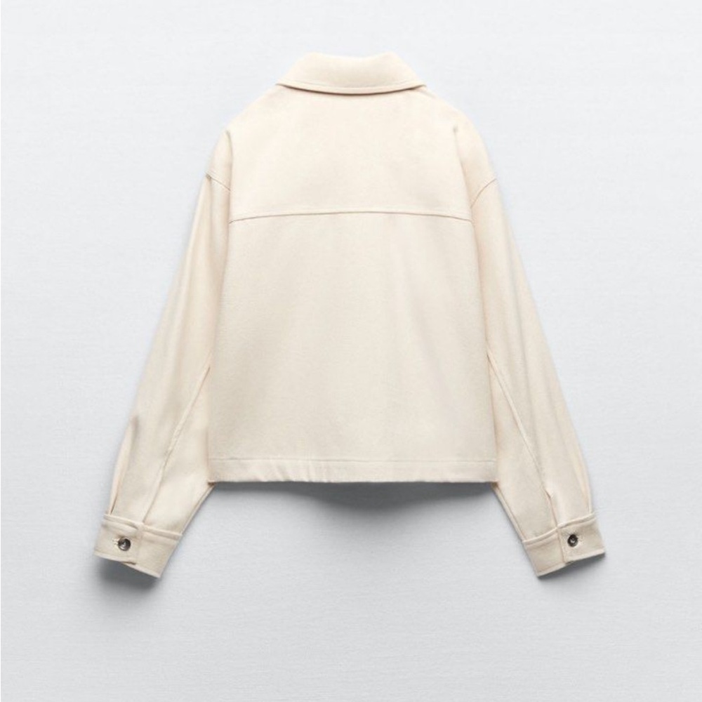 π Zara Rhinestone Pocket Cropped Jacket - Picture 5 of 10